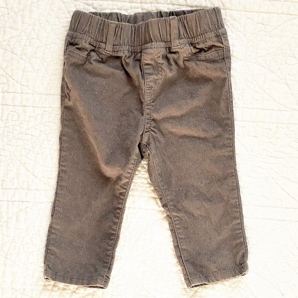 GAP Sparkle Corduroys Size 12-18 mos